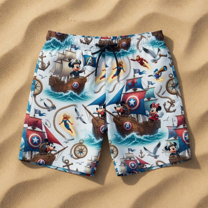 Heroes Premium Hawaiian Shirt - Mouse Shield Hero Collection