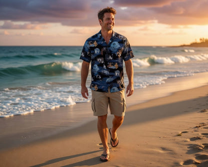Galactic Empire Premium Hawaiian Shirt - Galactic Men