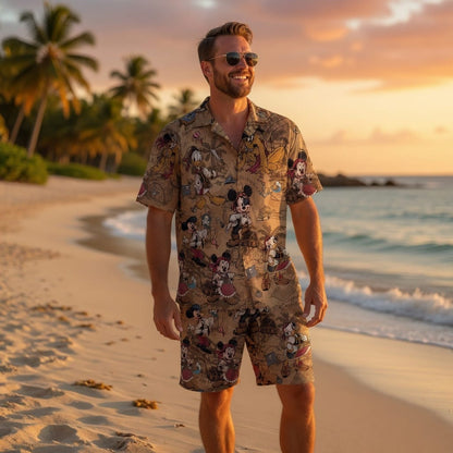 Pirate Mouse Premium Hawaiian Shirt - Adventure Aloha