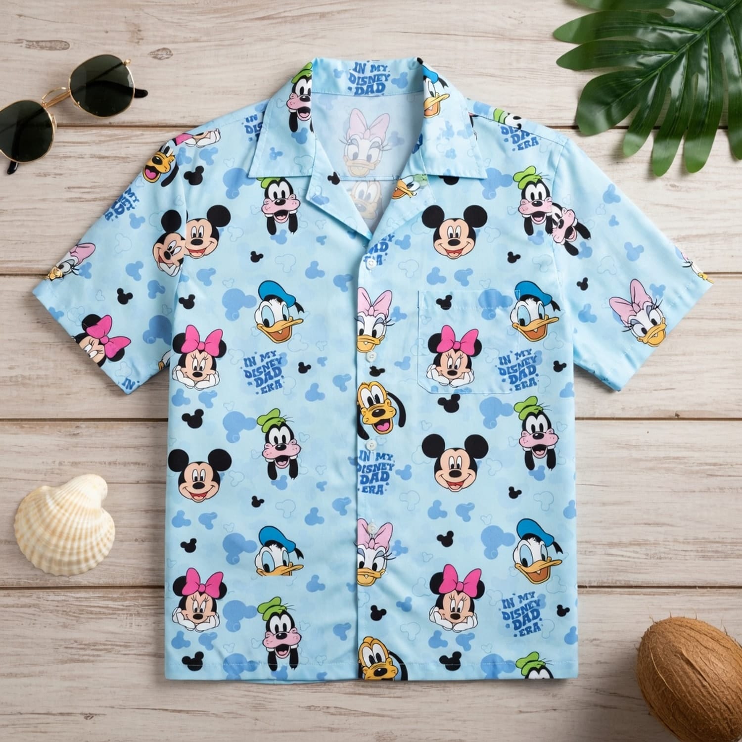 Dad Premium Hawaiian Shirt - Mouse Friends Aloha