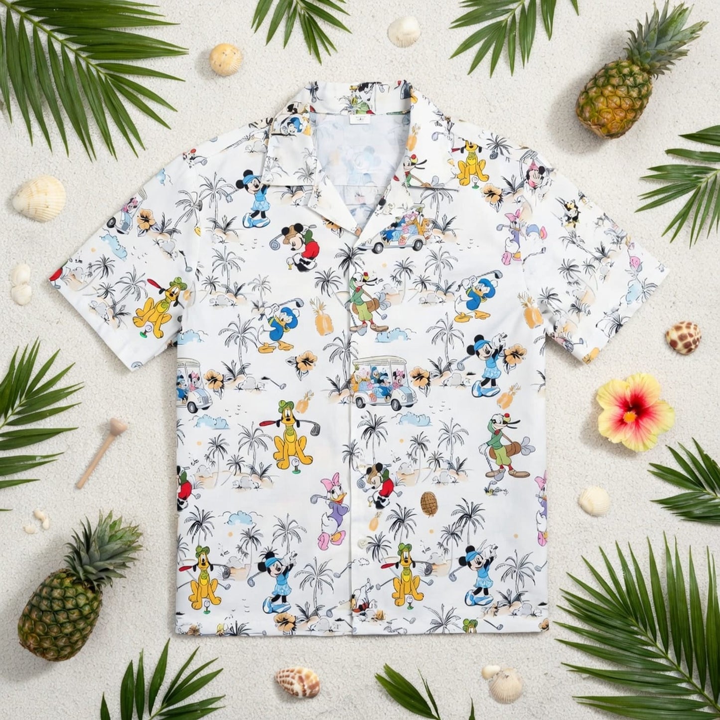 Golf Vacation Hawaiian Shirt - Mouse & Friends Tropica