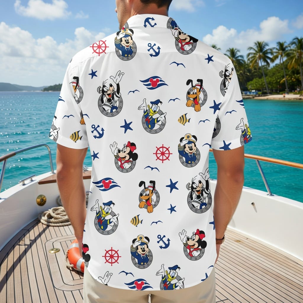 Mouse And Co Cruise Premium Hawaiian Shirt/Short,Summer Gift For Him, Cruise Gift