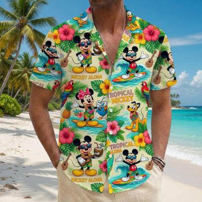Mouse Aloha Hawaiian Outfit - Matching Couple Set