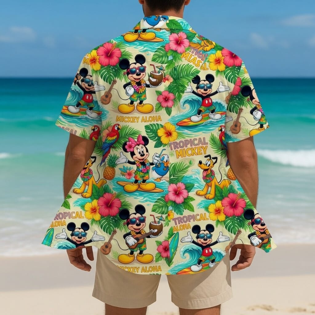 Mouse Aloha Hawaiian Outfit - Matching Couple Set