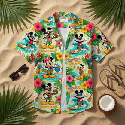 Mouse Aloha Hawaiian Outfit - Matching Couple Set