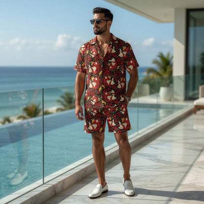 Fish Monster Premium Hawaiian Shirt - Funny Monster Tropical Aloha Shirt for Men & Women