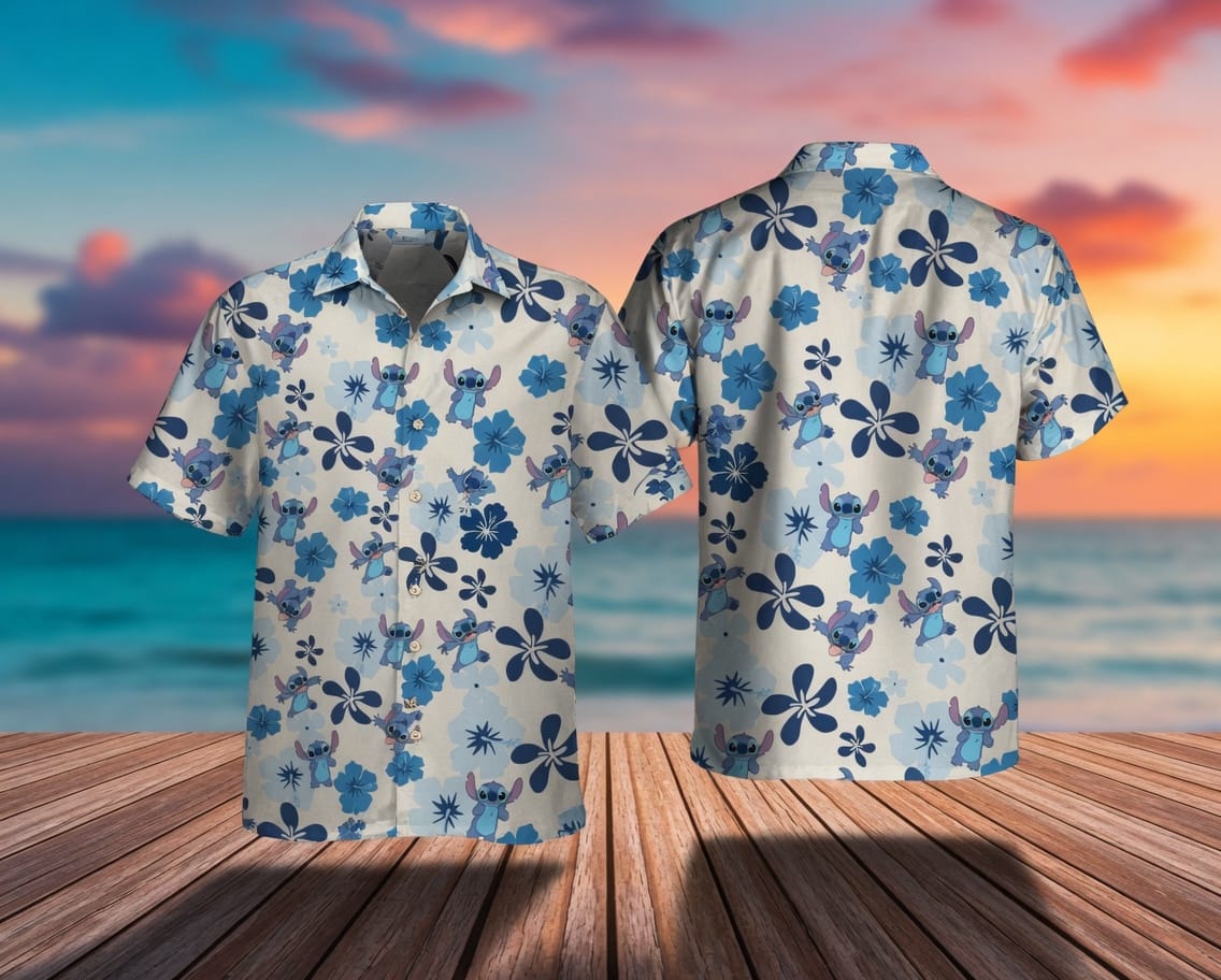 Blue Alien Premium Hawaiian Shirt - Aloha Style