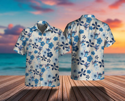 Blue Alien Premium Hawaiian Shirt - Aloha Style