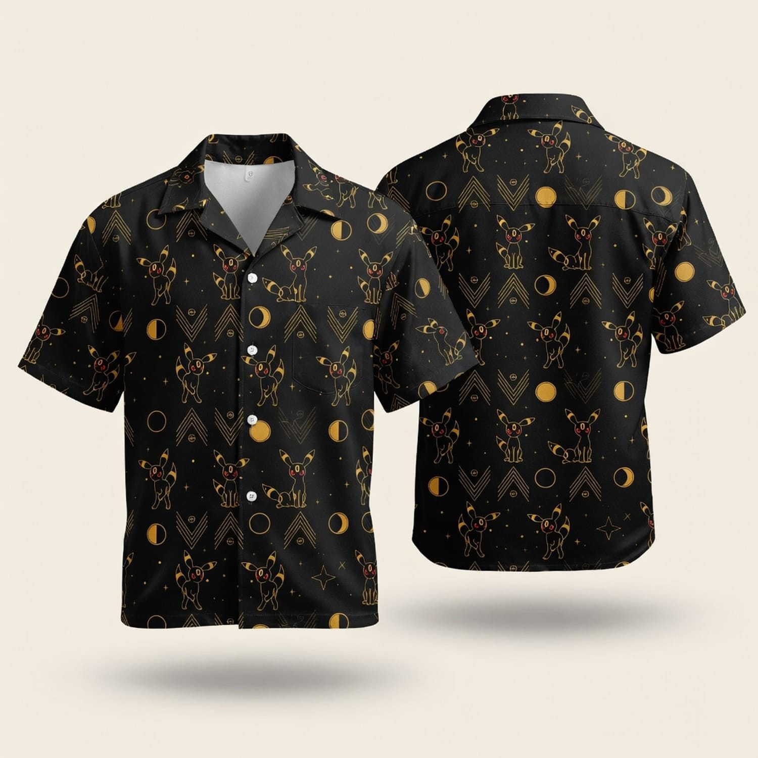 Dark Monster Premium Hawaiian Shirt - Dark Anime Aloha Style