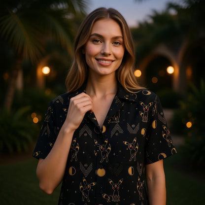 Dark Monster Premium Hawaiian Shirt - Dark Anime Aloha Style