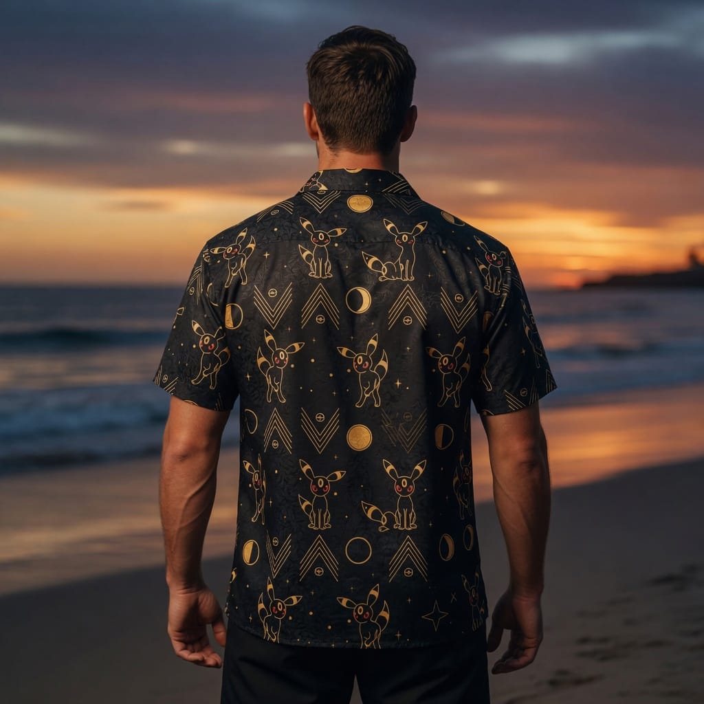 Dark Monster Premium Hawaiian Shirt - Dark Anime Aloha Style