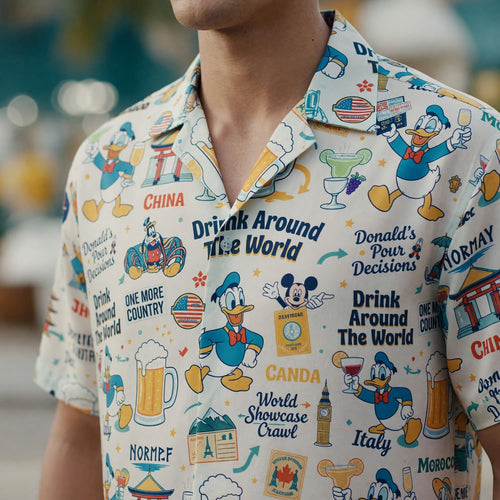 World Park Drink Around The World Hawaiian Shirt - Duck