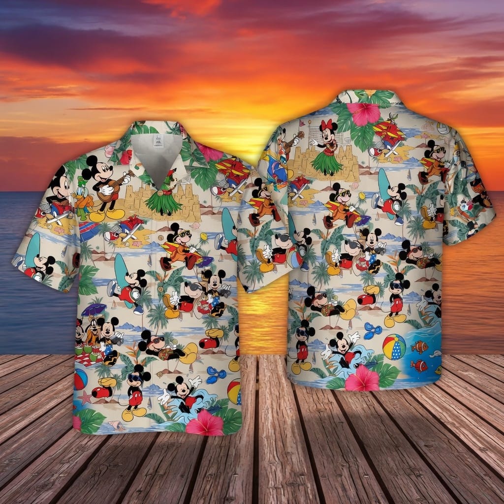 Mouse Tropical Premium Hawaiian Shirt - Summer