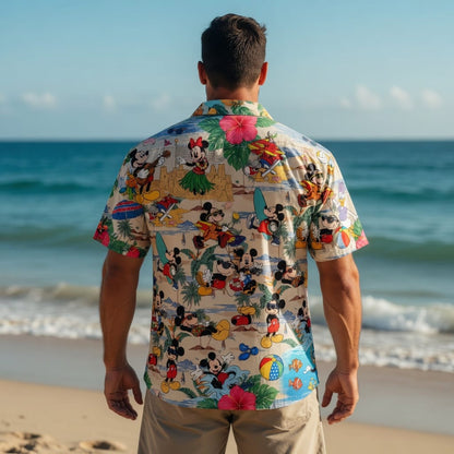Mouse Tropical Premium Hawaiian Shirt - Summer