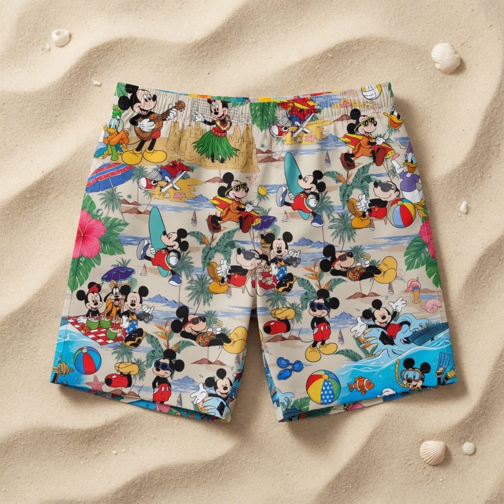 Mouse Tropical Premium Hawaiian Shirt - Summer