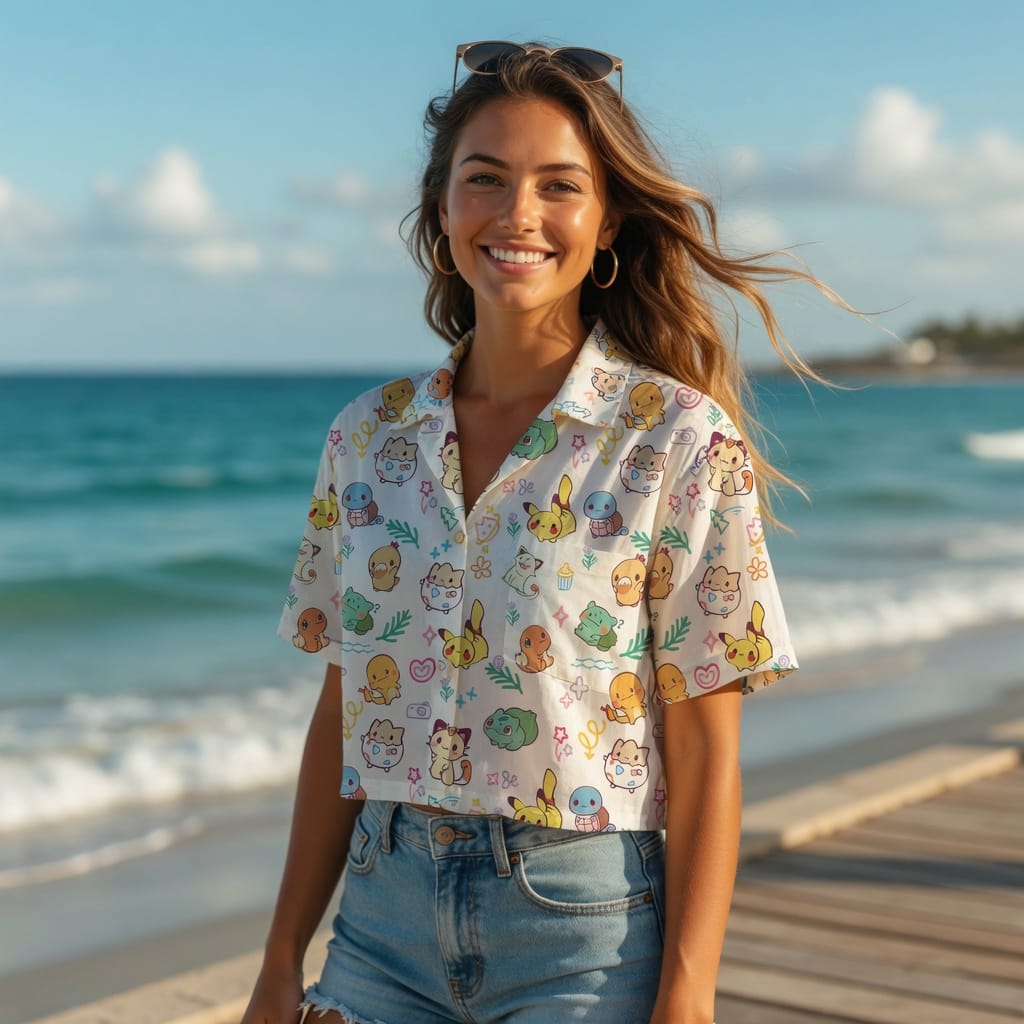 Monster Premium Hawaiian Shirt - Unisex Aloha Style