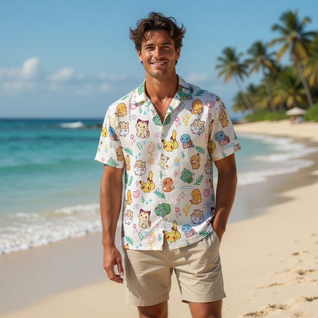 Monster Premium Hawaiian Shirt - Unisex Aloha Style