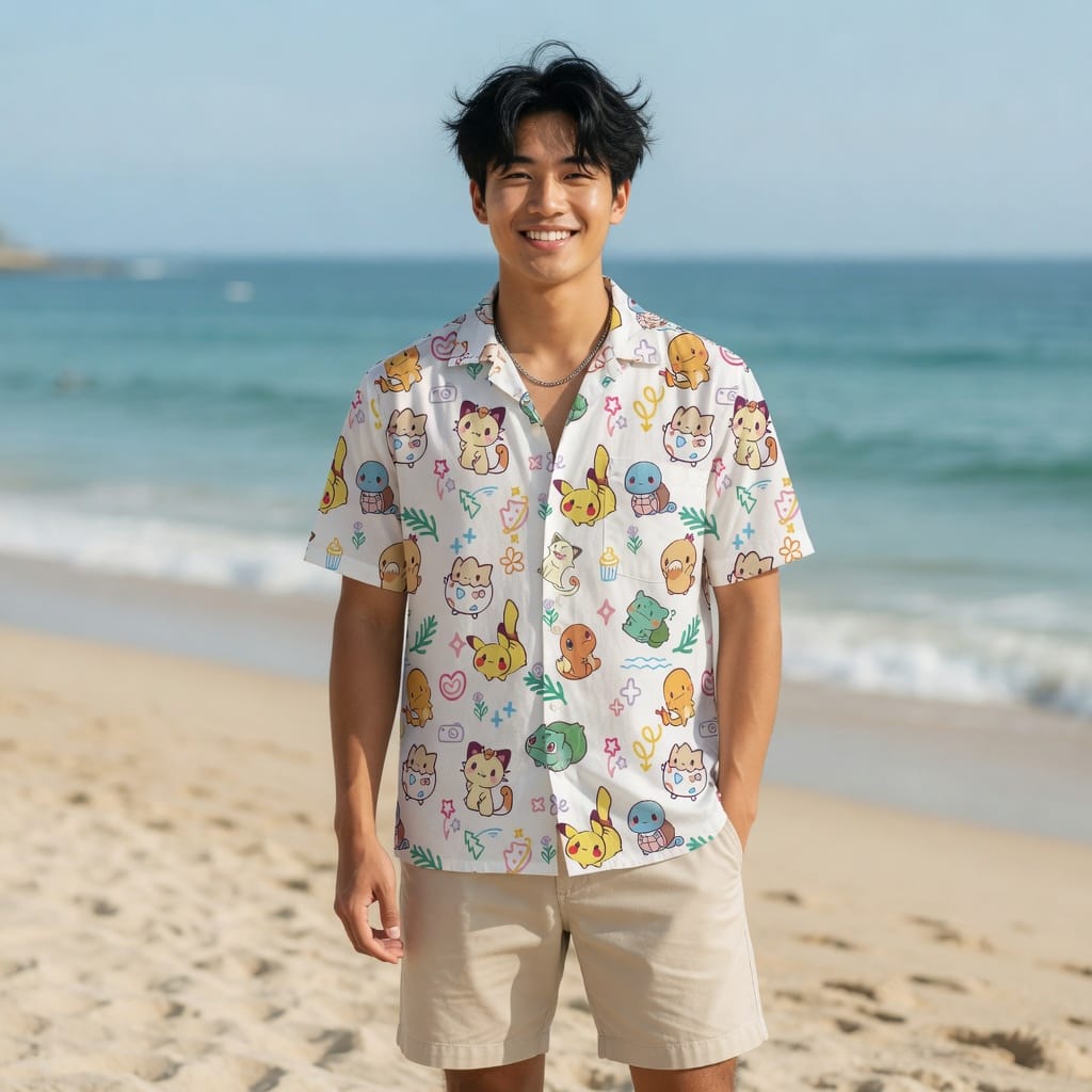 Monster Premium Hawaiian Shirt - Unisex Aloha Style