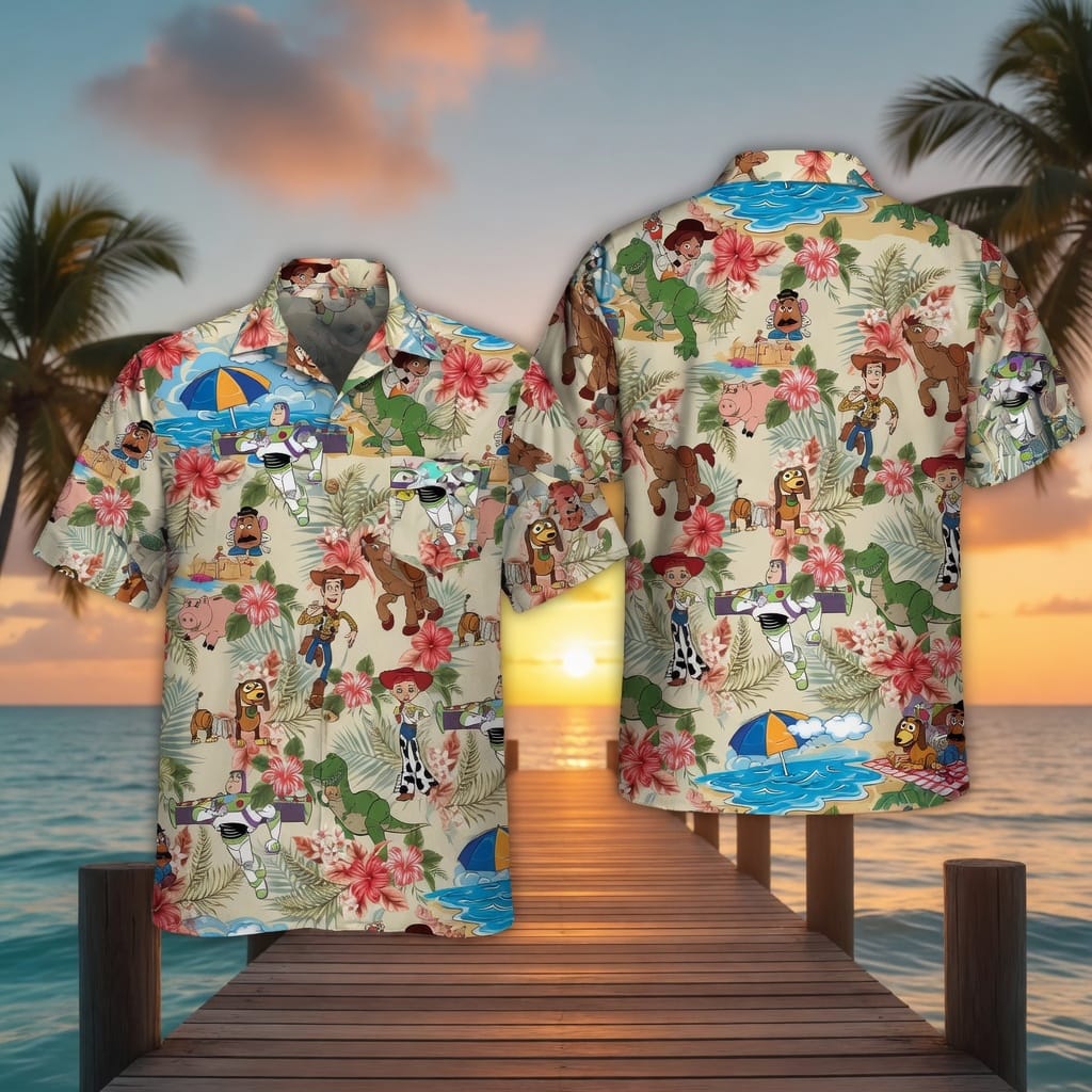 Toy Friends Premium Hawaiian Shirt - Summer Paradise