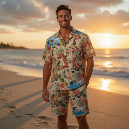 Toy Friends Premium Hawaiian Shirt - Summer Paradise