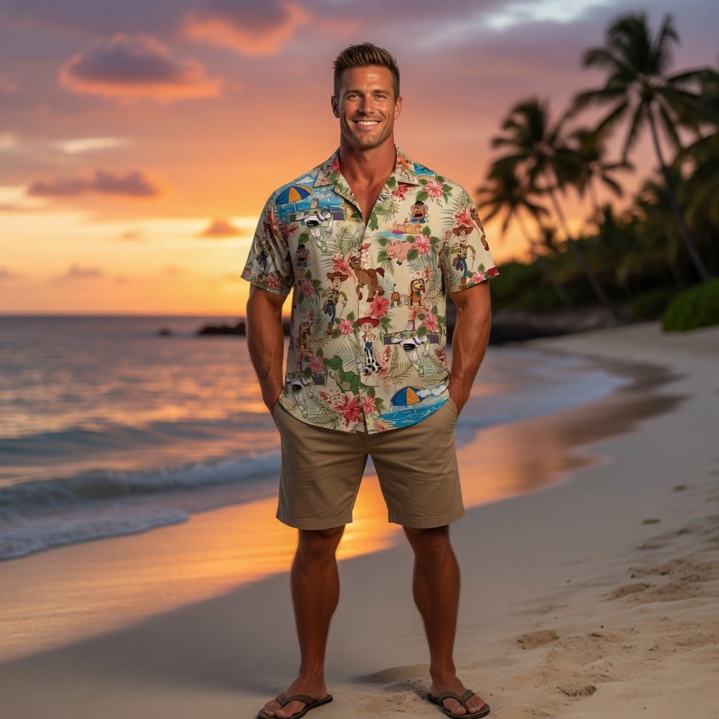 Toy Friends Premium Hawaiian Shirt - Summer Paradise