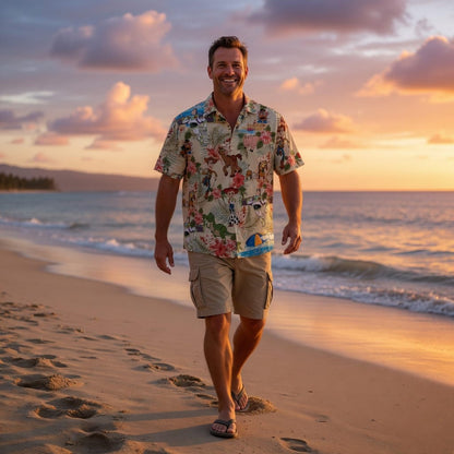 Toy Friends Premium Hawaiian Shirt - Summer Paradise