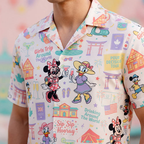 Girls Trip Hawaiian Shirt - Mouse Lady Duck Drinking Tour