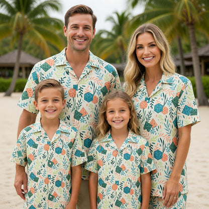 Dice Hawaiian Shirt - Botanical Tabletop RPG Gaming Apparel