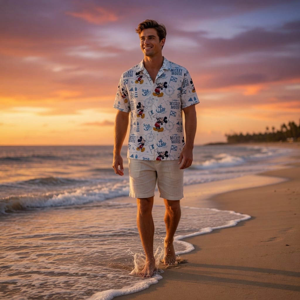 Sailor Mouse Premium Hawaiian Shirt - Aloha Style