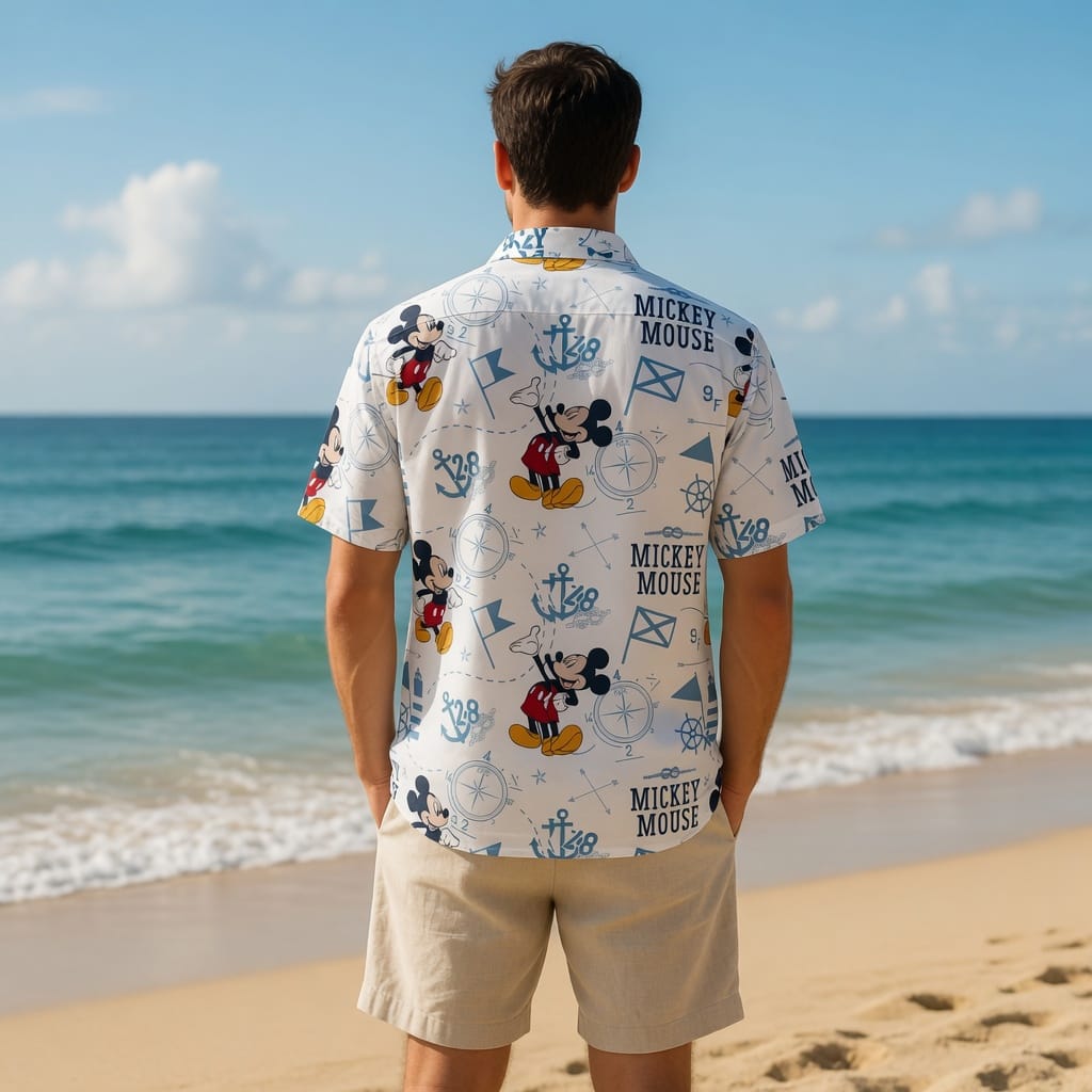 Sailor Mouse Premium Hawaiian Shirt - Aloha Style