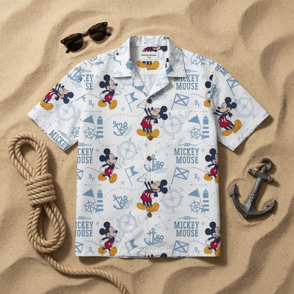 Sailor Mouse Premium Hawaiian Shirt - Aloha Style