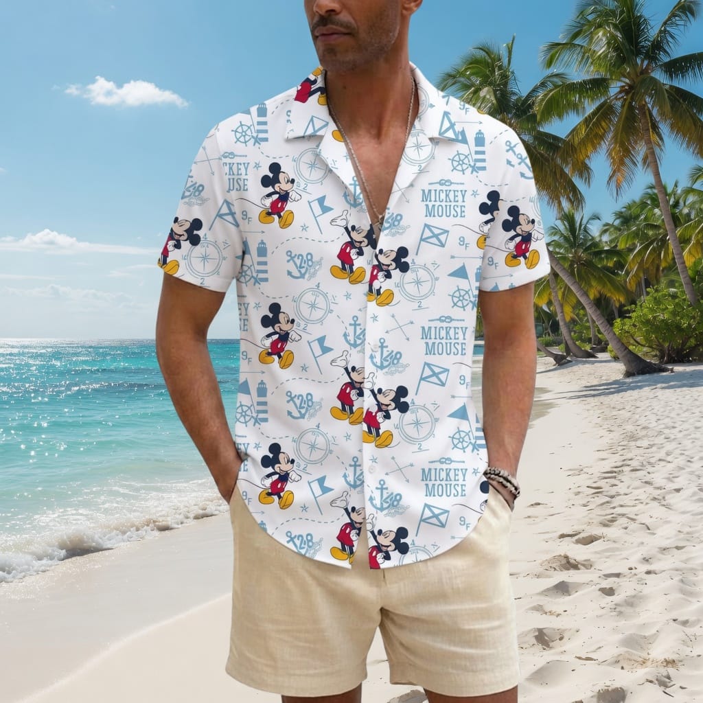 Sailor Mouse Premium Hawaiian Shirt - Aloha Style