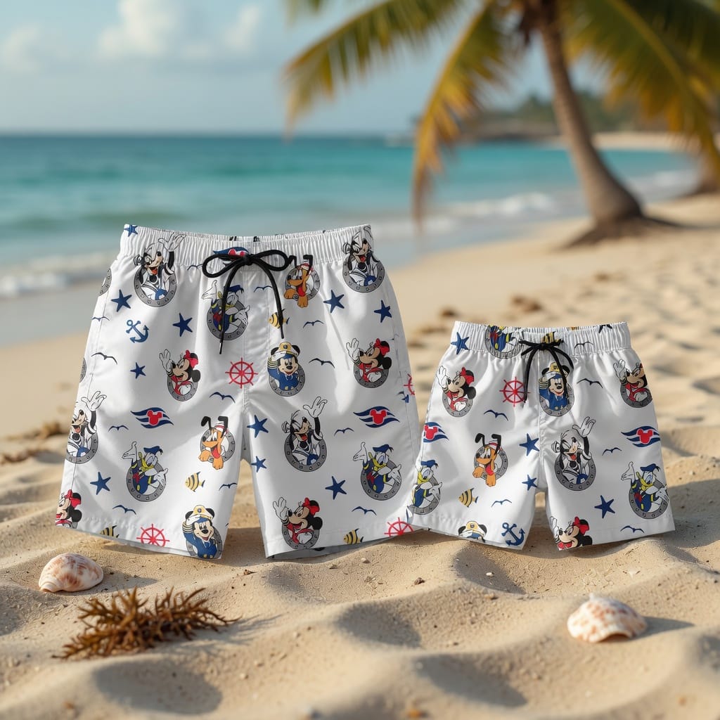 Mouse & Friends Premium Hawaiian Shirt - Cruise Vacation