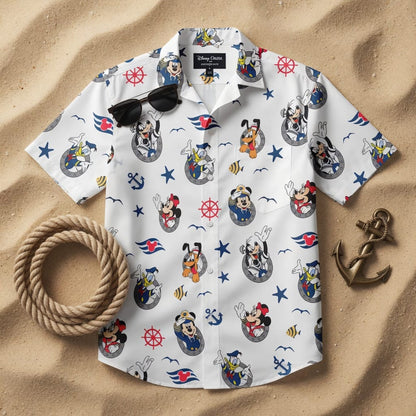 Mouse & Friends Premium Hawaiian Shirt - Cruise Vacation