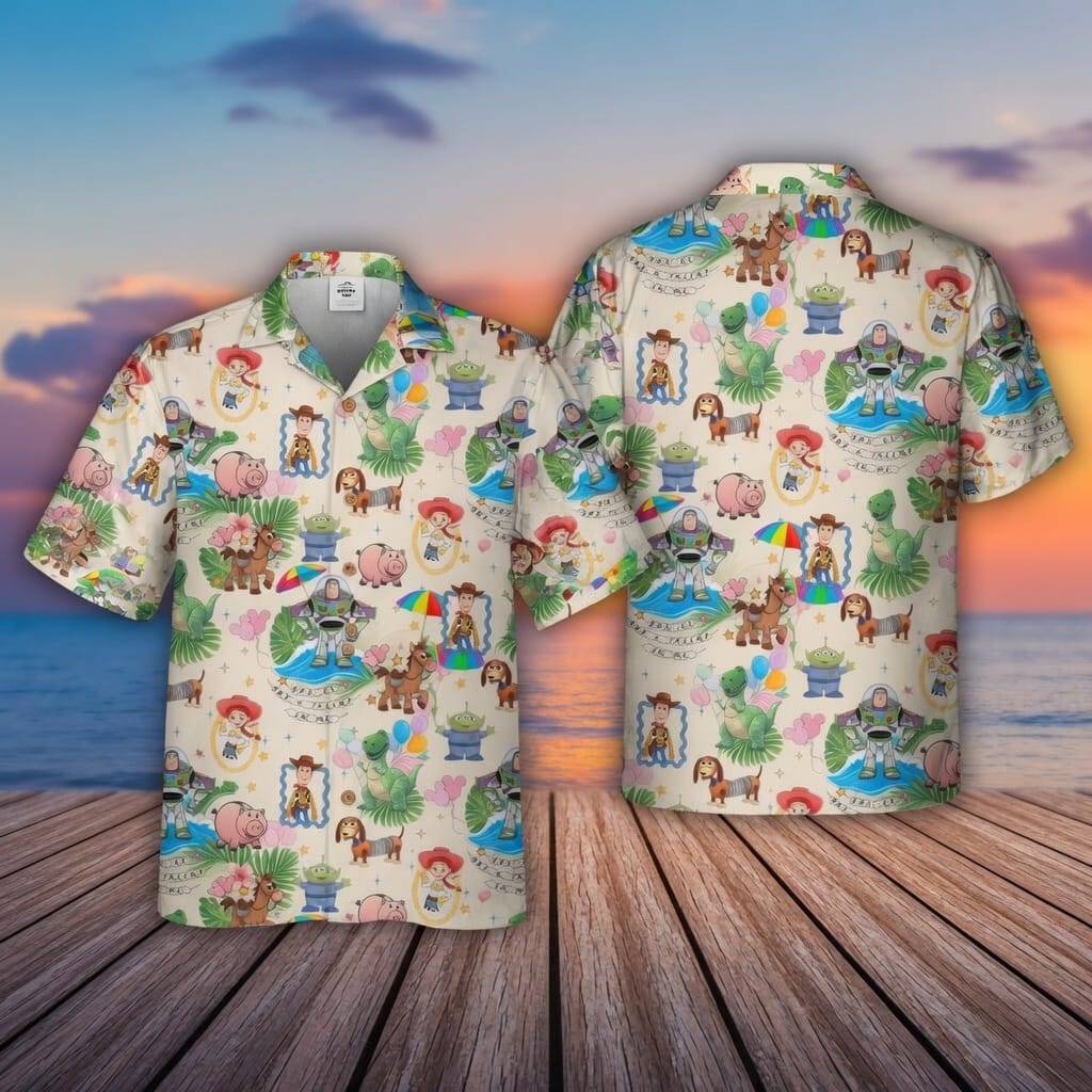 Toy Friends Premium Hawaiian Shirt - Tropical Icon Collection