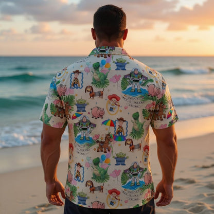 Toy Friends Premium Hawaiian Shirt - Tropical Icon Collection