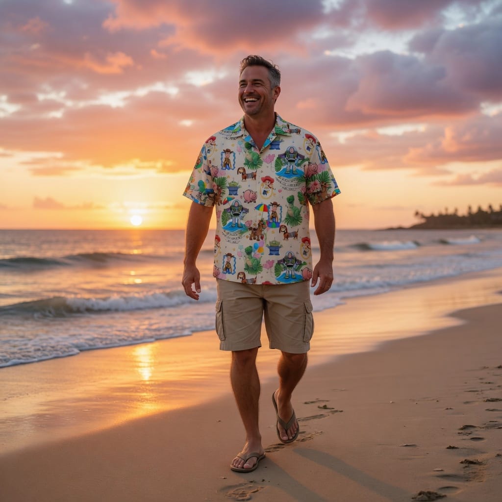 Toy Friends Premium Hawaiian Shirt - Tropical Icon Collection