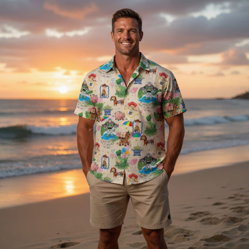 Toy Friends Premium Hawaiian Shirt - Tropical Icon Collection