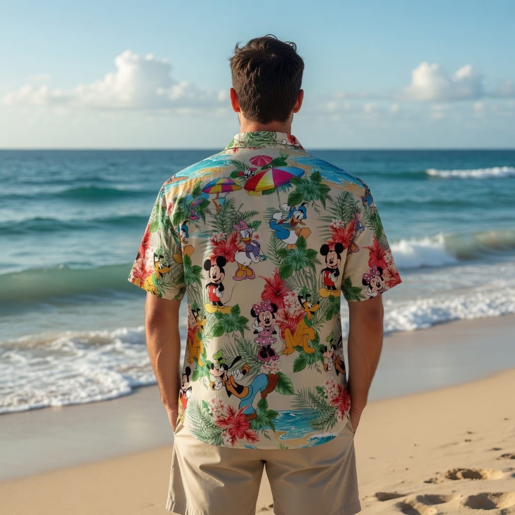 Mouse Premium Hawaiian Shirt - Tropical Beach Collection