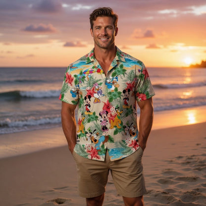 Mouse Premium Hawaiian Shirt - Tropical Beach Collection