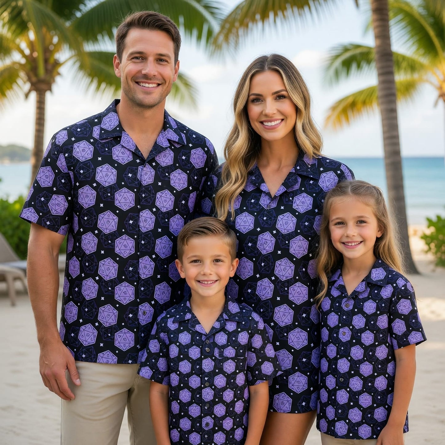 Dice Hawaiian Shirt - Tabletop RPG Gamer Streetwear