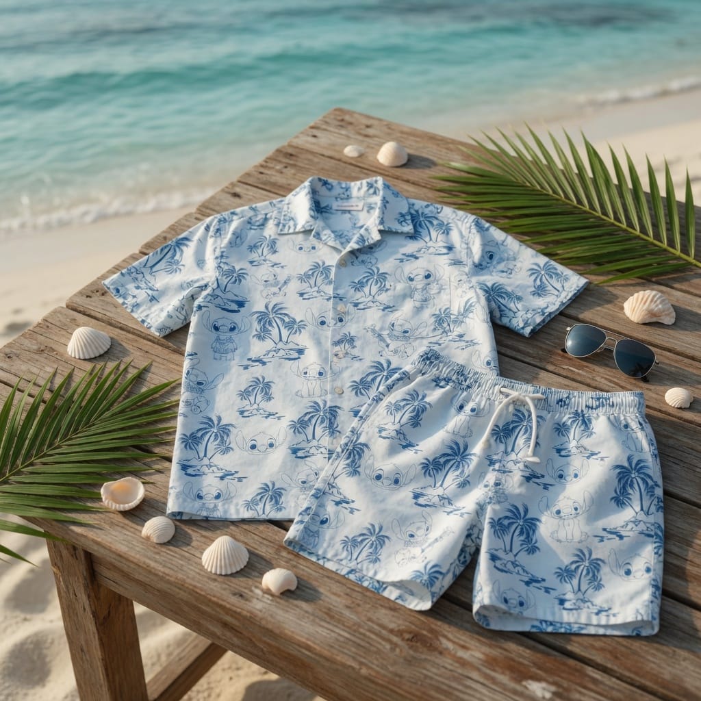 Blue Alien Premium Hawaiian Shirt - Tropical Aloha Men Women