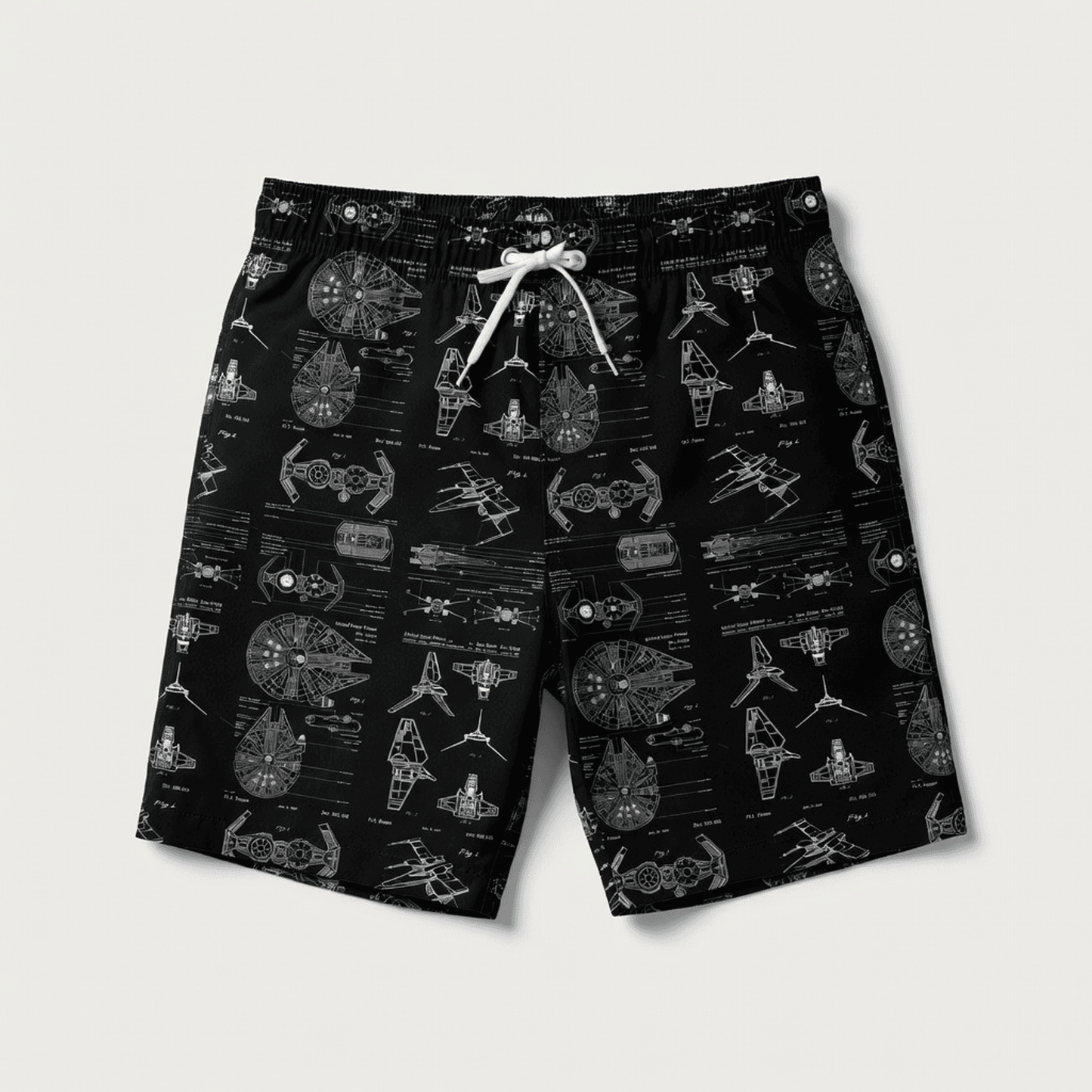 Galactic Spaceship Premium Hawaiian Shirt - Men's Aloha