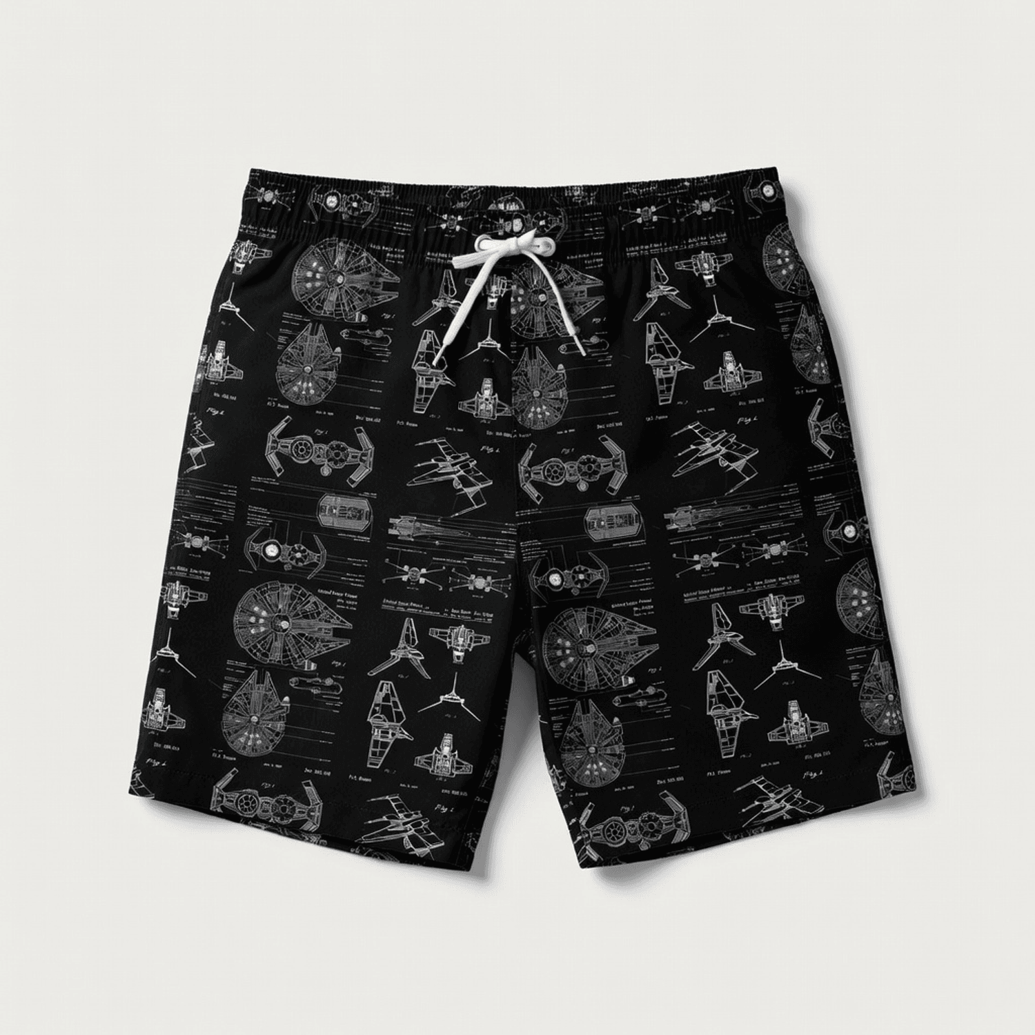 Galactic Spaceship Premium Hawaiian Shirt - Men's Aloha