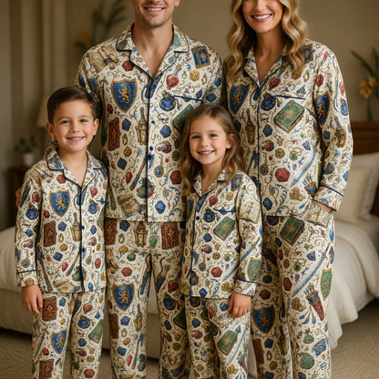 Fantasy Dungeon Thick Pajama Set - RPG Fantasy Sleepwear