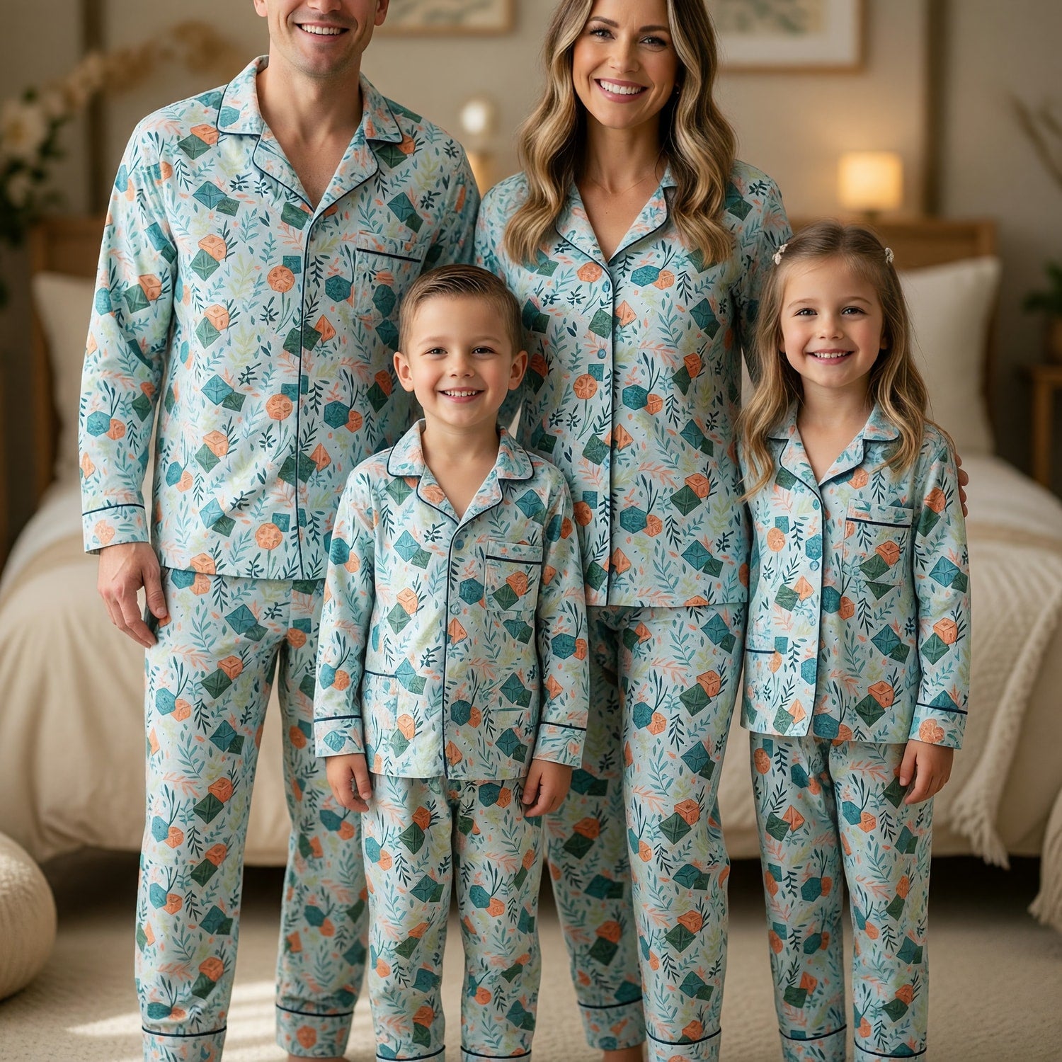 Dice Thick Pajama Set - Fantasy RPG Tabletop Loungewear