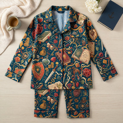 Fantasy Thick Pajama Set - Tabletop RPG Gamer Sleepwear