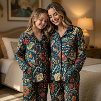 Fantasy Thick Pajama Set - Tabletop RPG Gamer Sleepwear