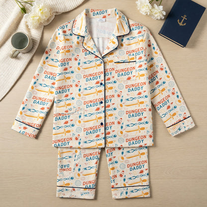 Dungeon Daddy Thick Pajama Set - RPG Gamer Fantasy Sleepwear