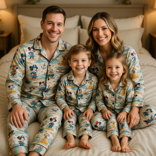 Pirate Crew Thick Pajama Set - Treasure Adventure Sleepwear